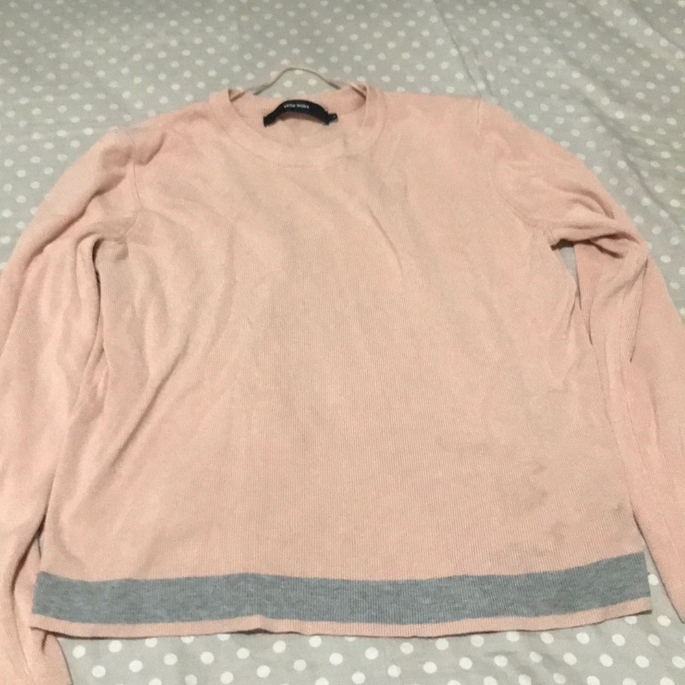 Sweater with Back Slit